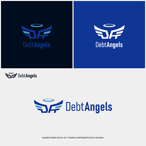 Debt Angels | Logo Design by ICKE