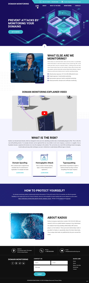 Web Design par pb pour ce projet | Design : #28853122