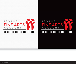 Irving Fine Arts Academy | Diseño de Logo por AD-X