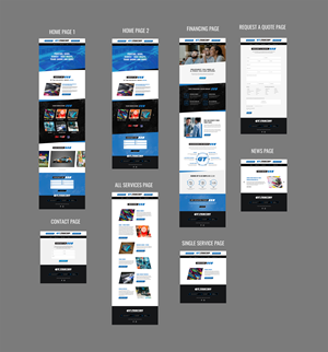Web Design par MAHABA pour GT Printing | Design #28899632