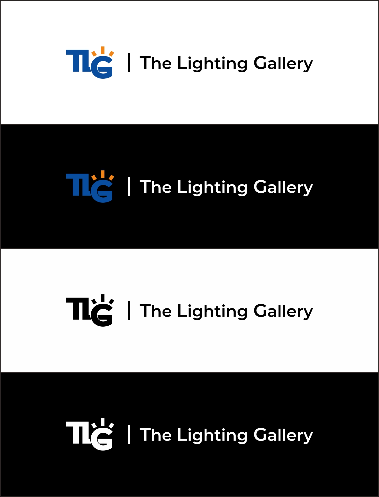 Logo Design by Student_art for The Glow Works, Inc d/b/a The Lighting Gallery | Design #28850300