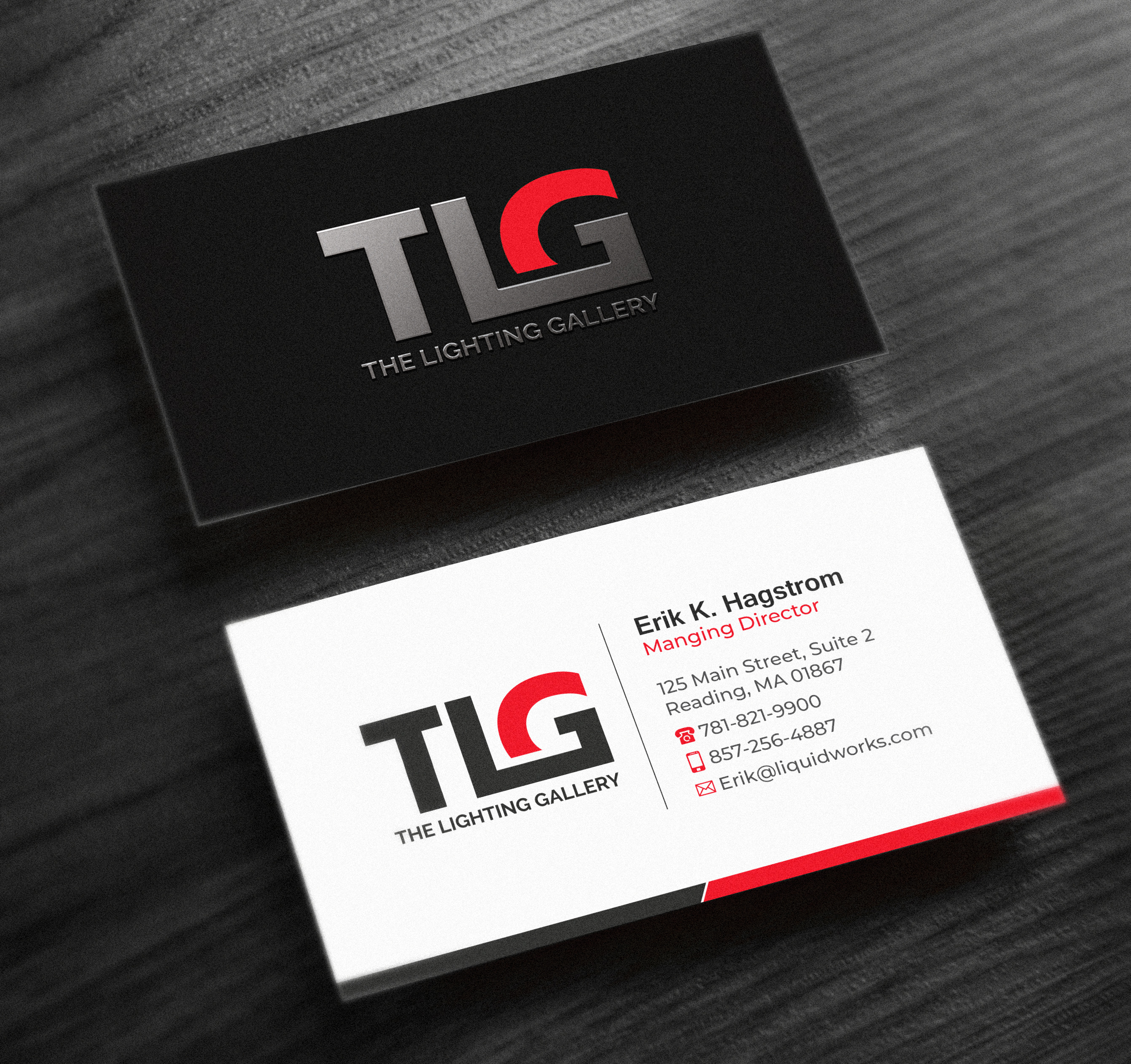 Logo Design by R.design for The Glow Works, Inc d/b/a The Lighting Gallery | Design #28851257