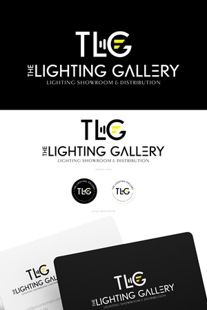 Logo-Design von Asya Logo für The Glow Works, Inc d/b/a The Lighting Gallery | Design #28850387