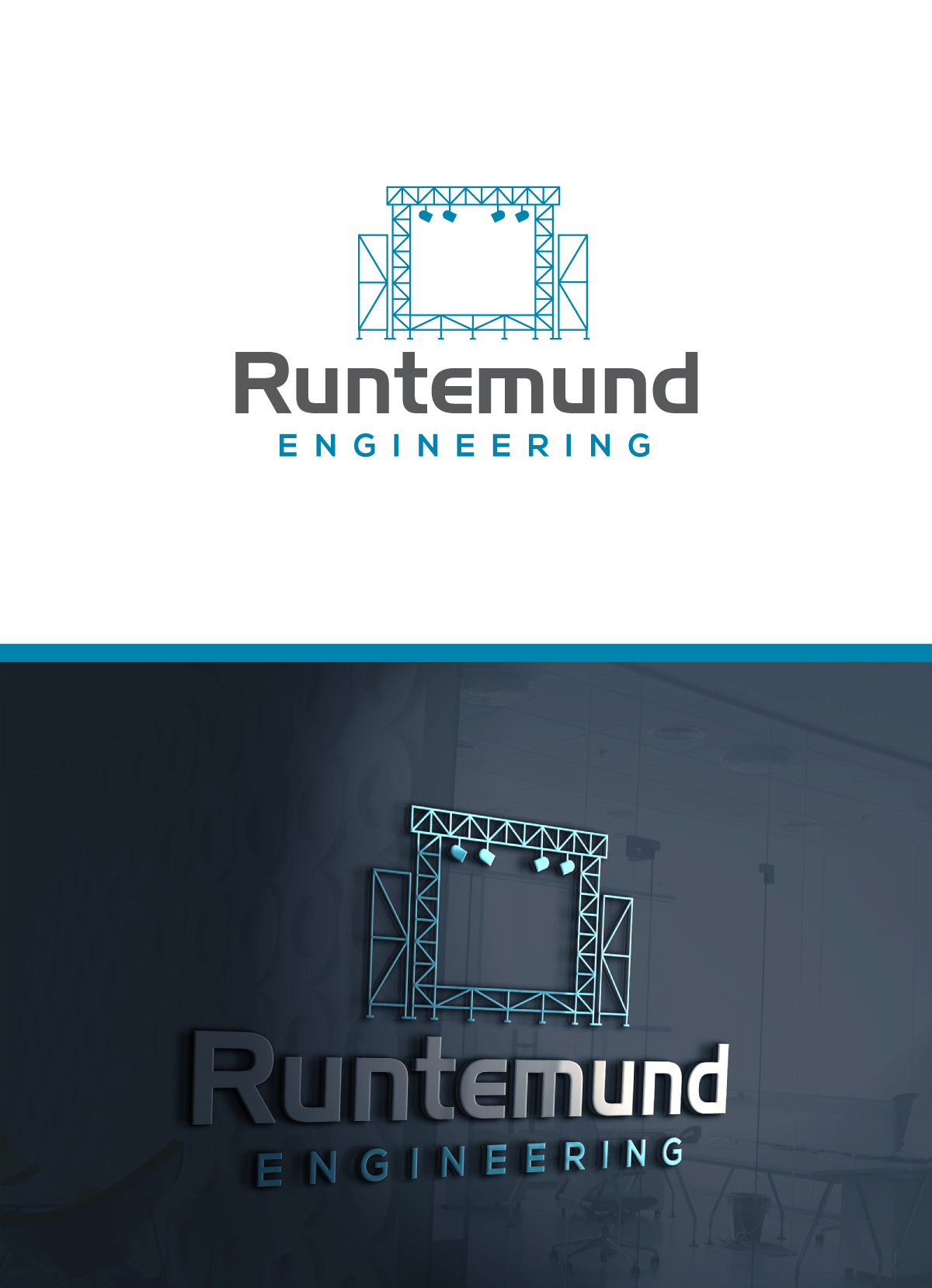 Diseño de Logo por ecorokerz para Runtemund Engineering | Diseño #28855162