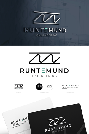 Logo Design by Asya Logo for Runtemund Engineering | Design #28860207