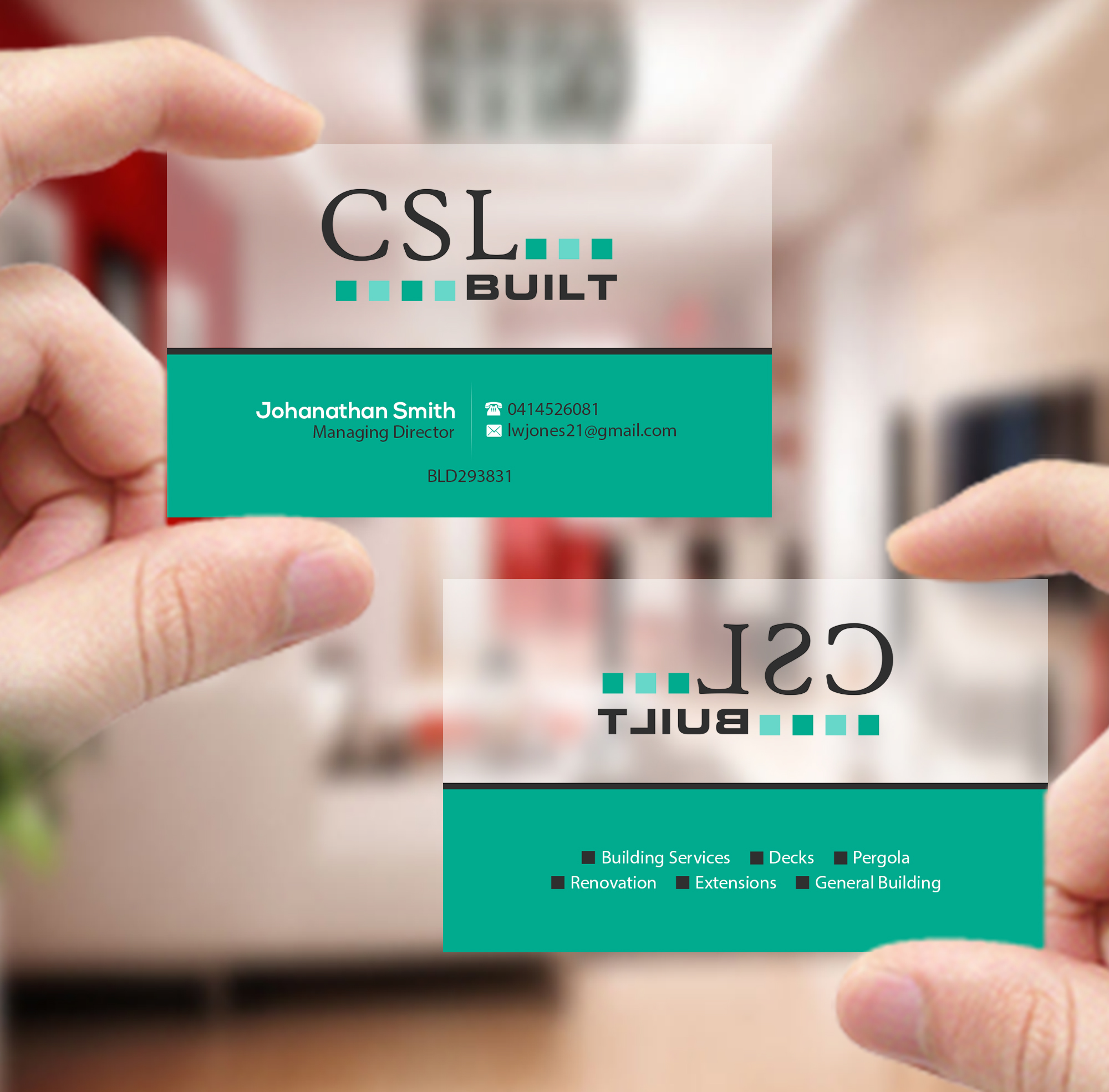 Business Card Design by Creations Box 2015 for this project | Design #28856276