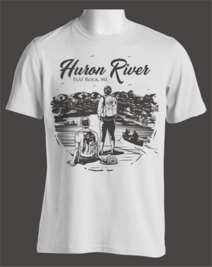 T-Shirt-Design von Etagraph für Owen Online Stores LLC Huron River Co DBA | Design #28858912