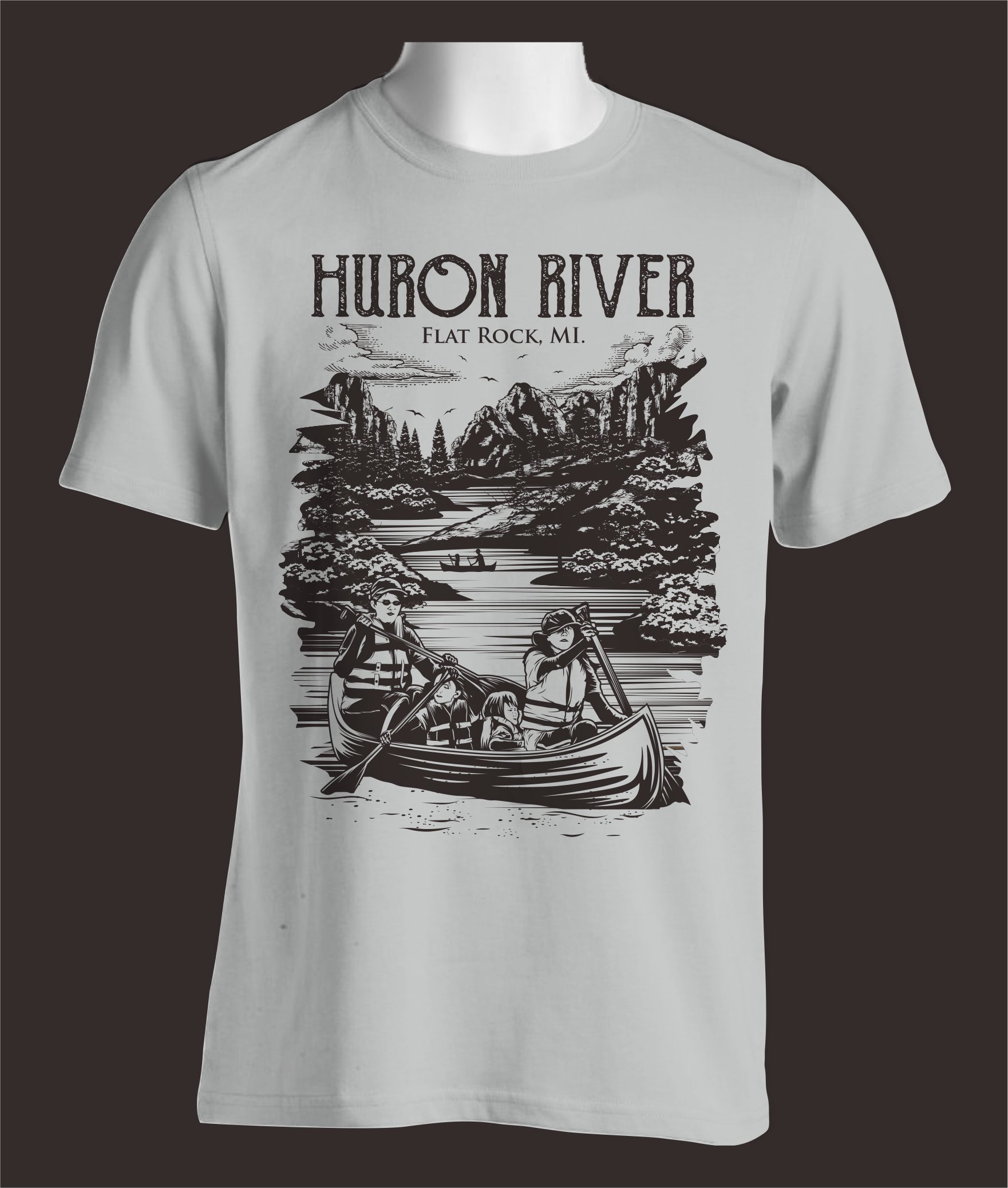 T-Shirt-Design von Etagraph für Owen Online Stores LLC Huron River Co DBA | Design #28858913