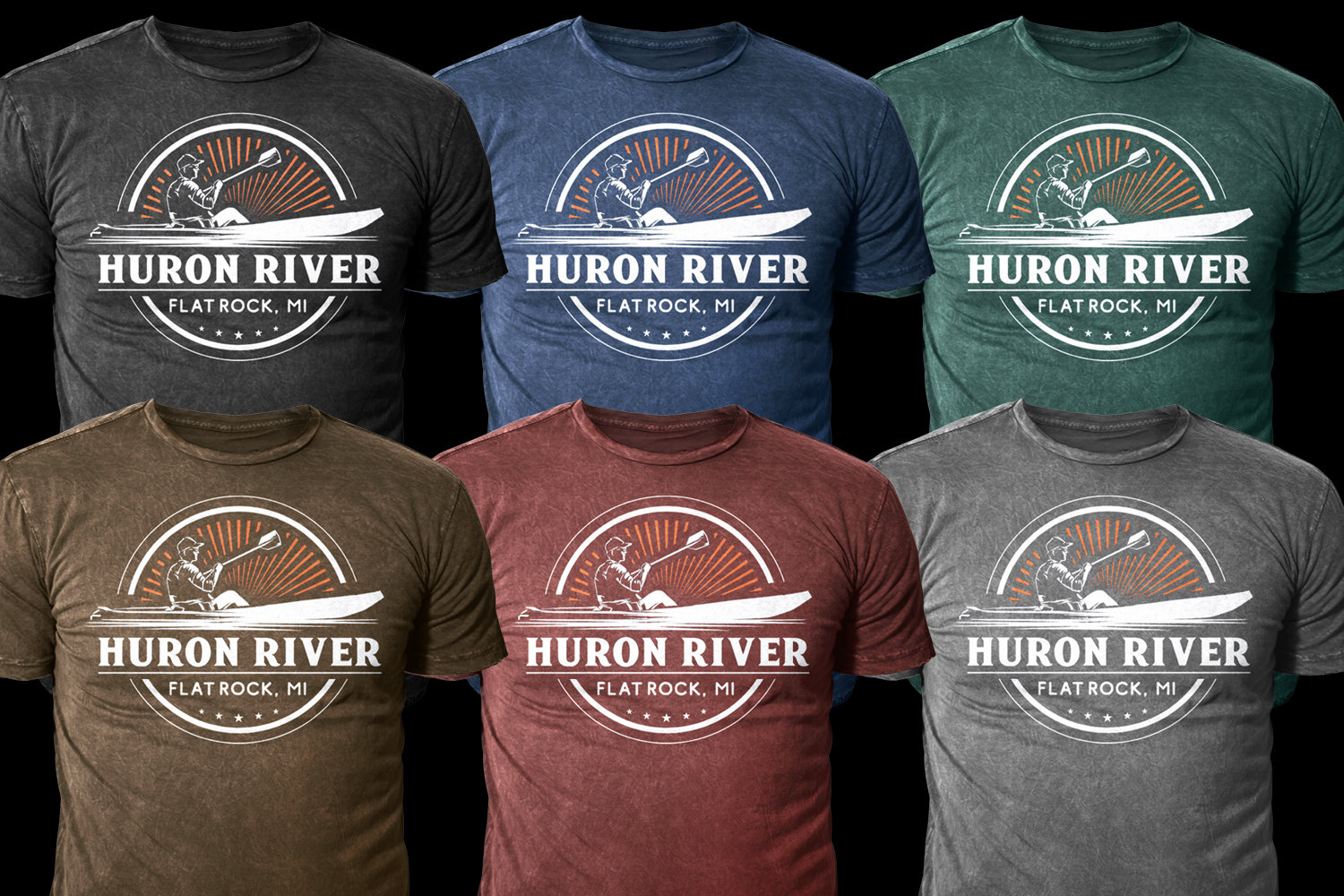 T-shirt Design by APHOTIC APPAREL for Owen Online Stores LLC Huron River Co DBA | Design #28857999