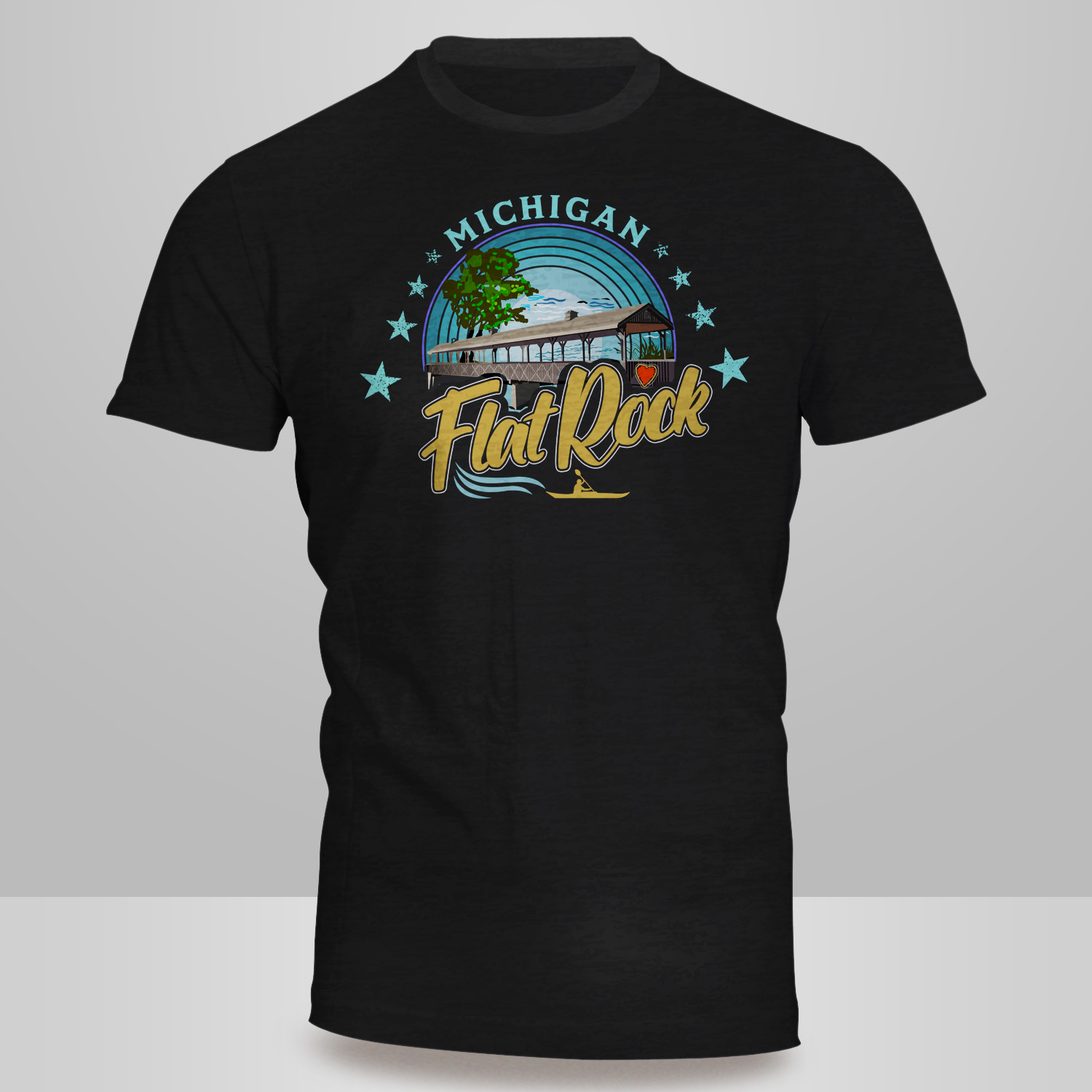 T-shirt Design by Kero for Owen Online Stores LLC Huron River Co DBA | Design #28852876