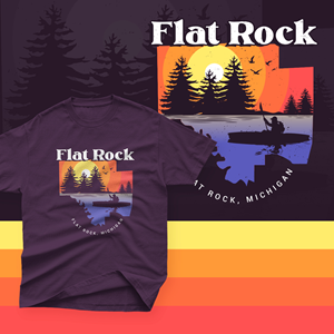 T-Shirt-Design von HUE CREATIVE LAB für Owen Online Stores LLC Huron River Co DBA | Design: #28853385