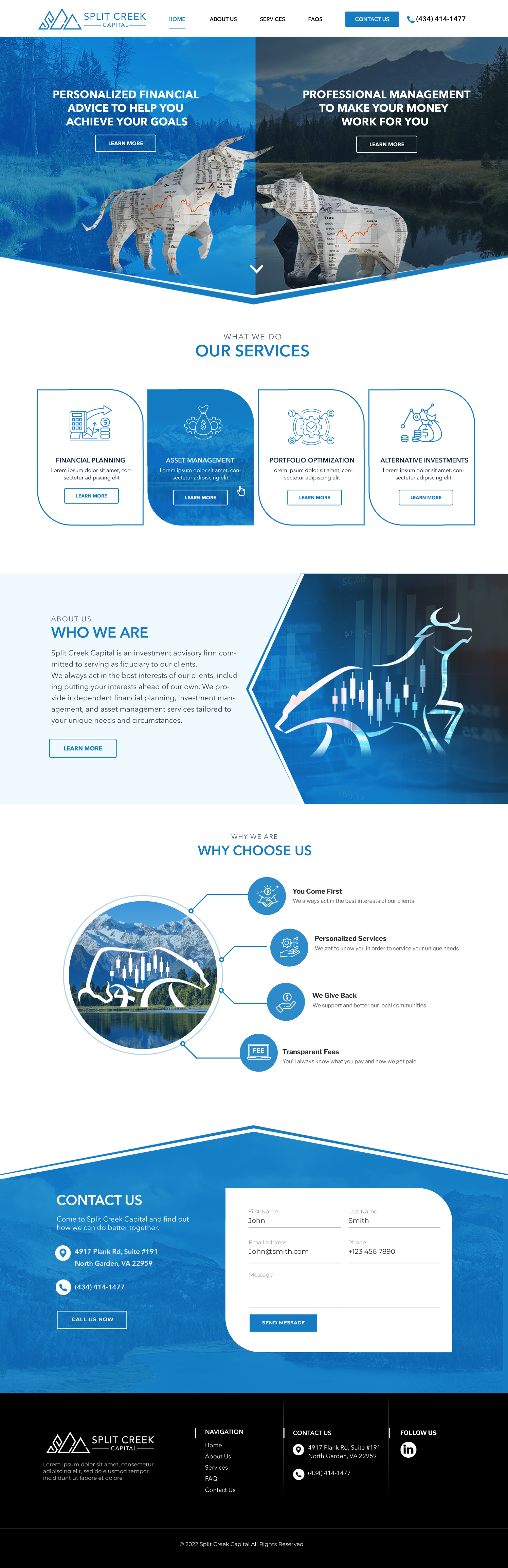 Wix Design by Blue Sparrow for this project | Design #28862728