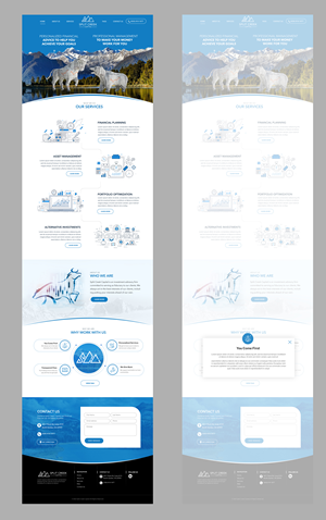 Wix Design by Blue Sparrow for this project | Design: #28864154