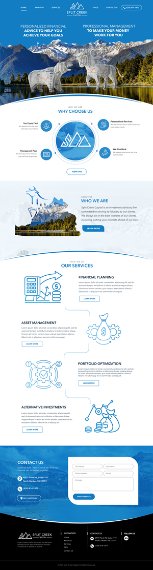Wix Design by Blue Sparrow for this project | Design: #28867802