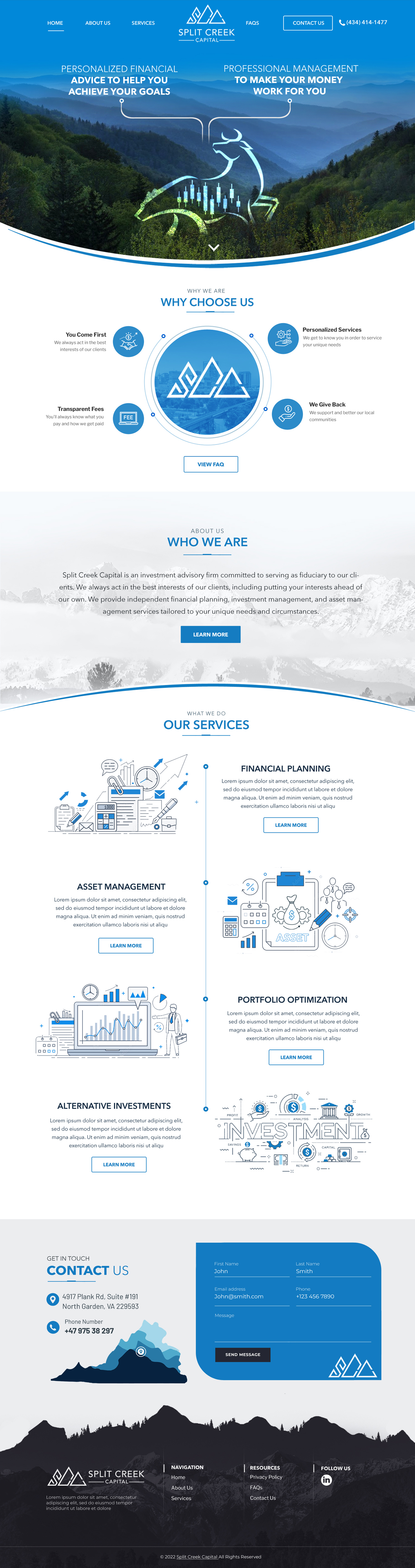 Wix Design by Blue Sparrow for this project | Design #28868911