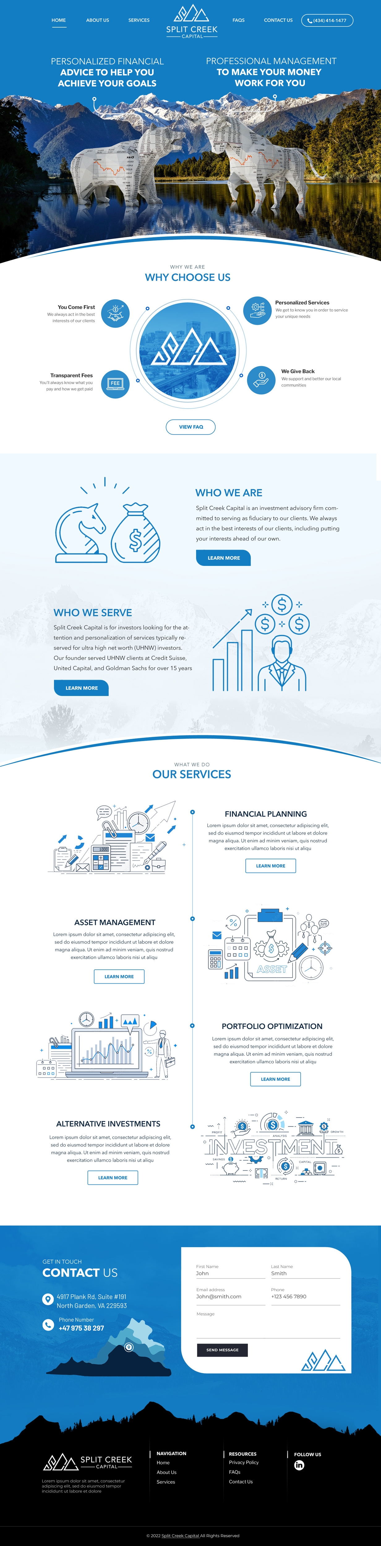 Diseño Wix por Blue Sparrow para este proyecto | Diseño #28869220