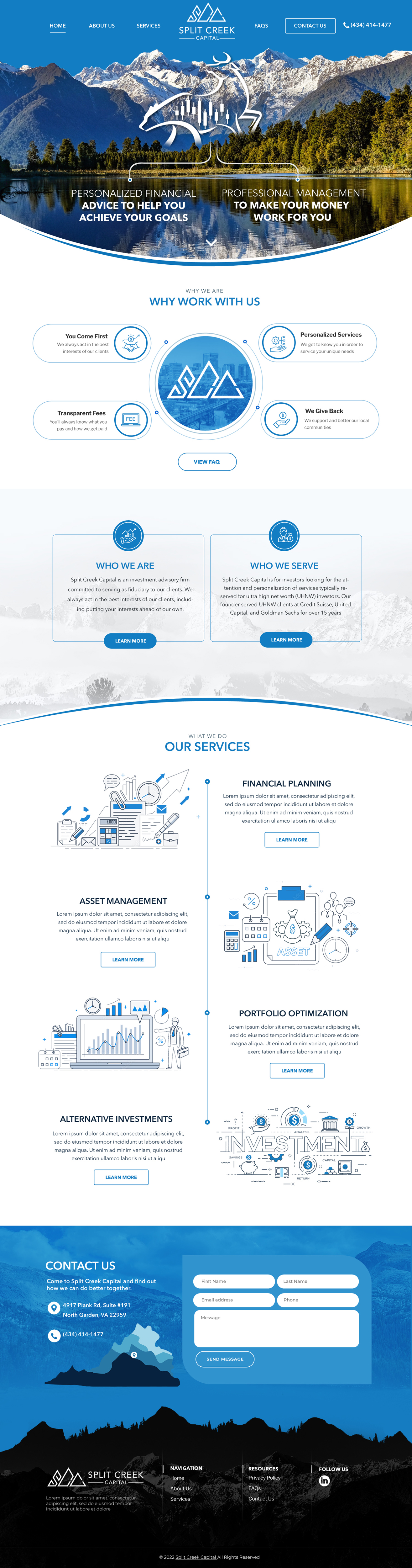 Wix Design by Blue Sparrow for this project | Design #28869223