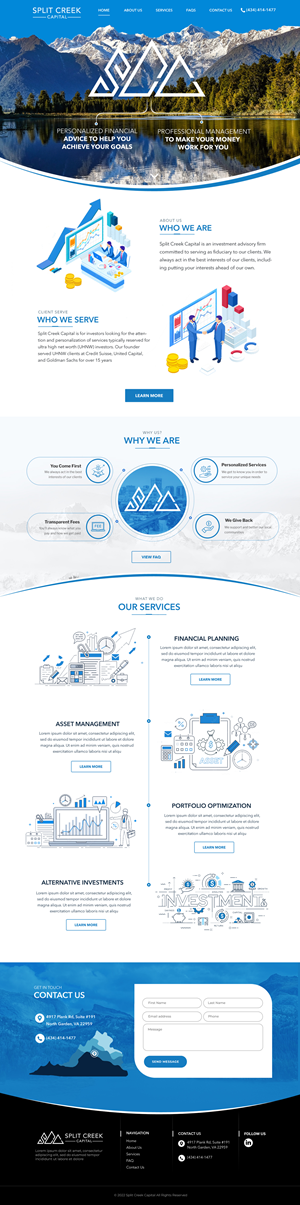 Wix Design by Blue Sparrow for this project | Design: #28877349