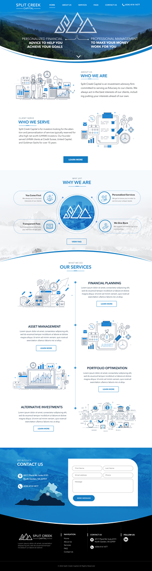 Wix Design by Blue Sparrow for this project | Design: #28878703