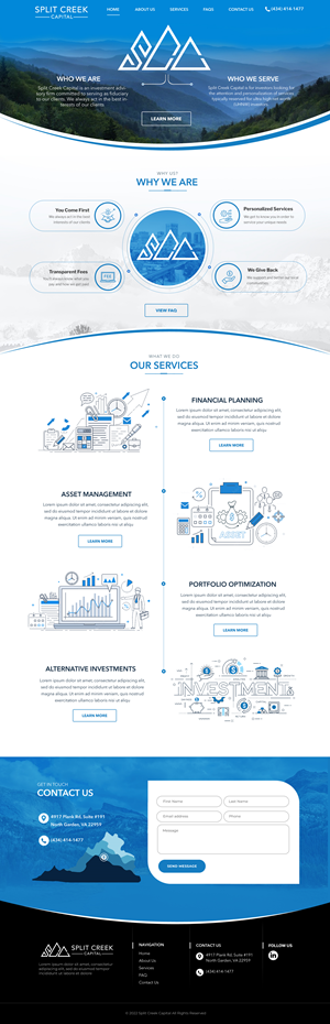 Wix Design by Blue Sparrow for this project | Design: #28881814