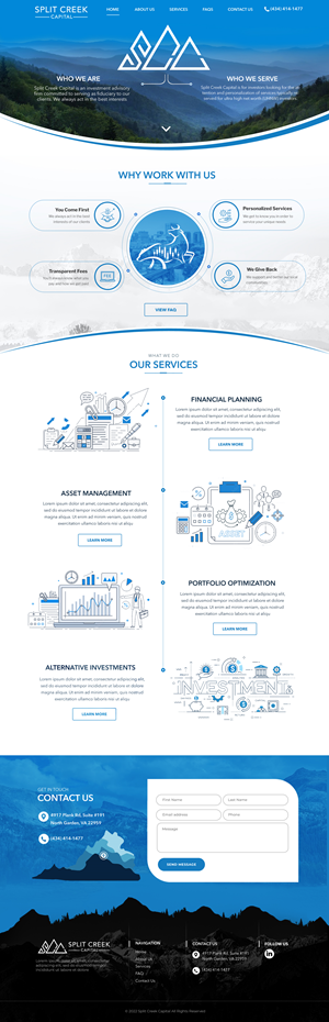 Wix Design by Blue Sparrow for this project | Design: #28883213