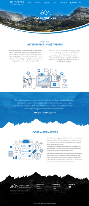 Wix Design by Blue Sparrow for this project | Design: #28890048