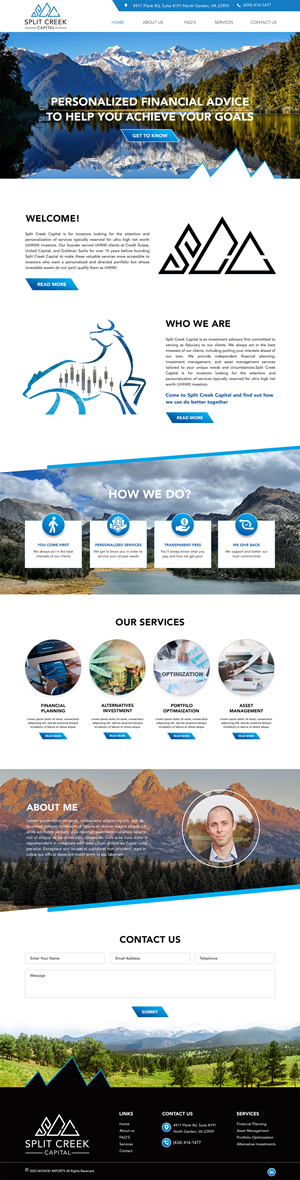 Wix Design by MAHABA for this project | Design: #28862299