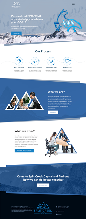 Wix Design by UniqueCreator99 for this project | Design: #28856445