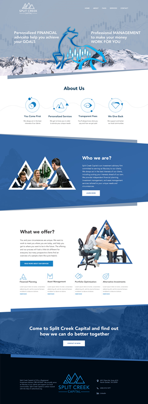 Wix Design by UniqueCreator99 for this project | Design: #28861046