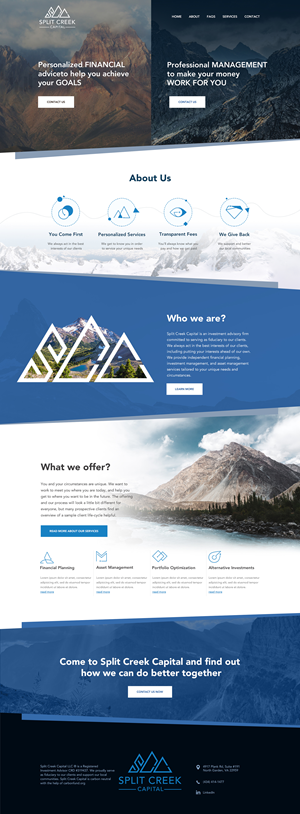 Wix Design by UniqueCreator99 for this project | Design: #28861431
