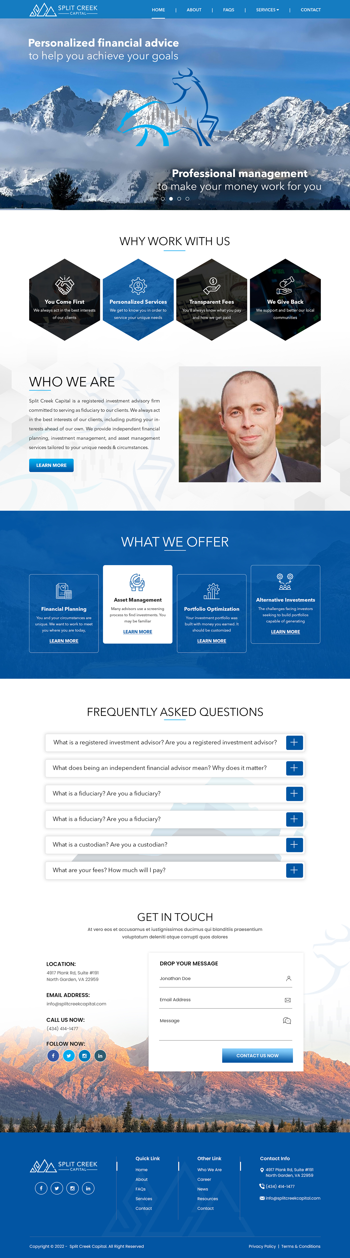 Wix Design by Titan Eagle for this project | Design #28863003