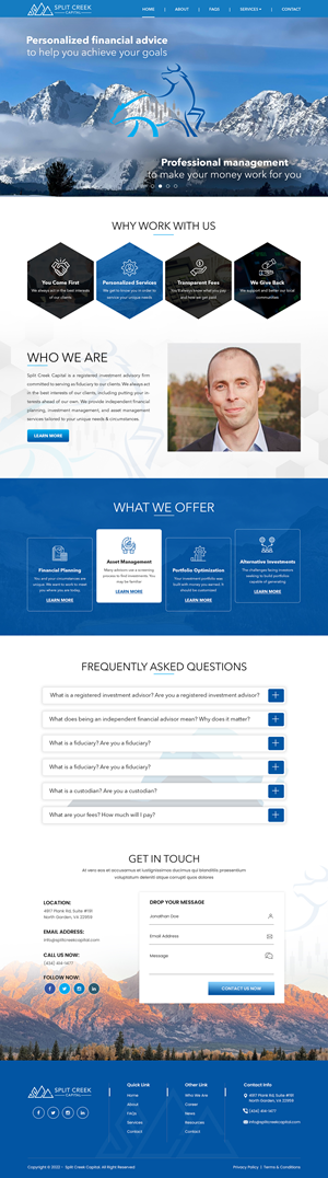 Wix Design by Titan Eagle for this project | Design: #28863003