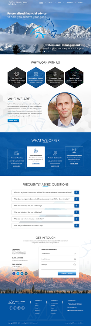 Wix Design by Titan Eagle for this project | Design: #28868793