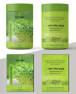 Labels for products for But-an-Ben Farm | Diseño Gráfico por creativemood438