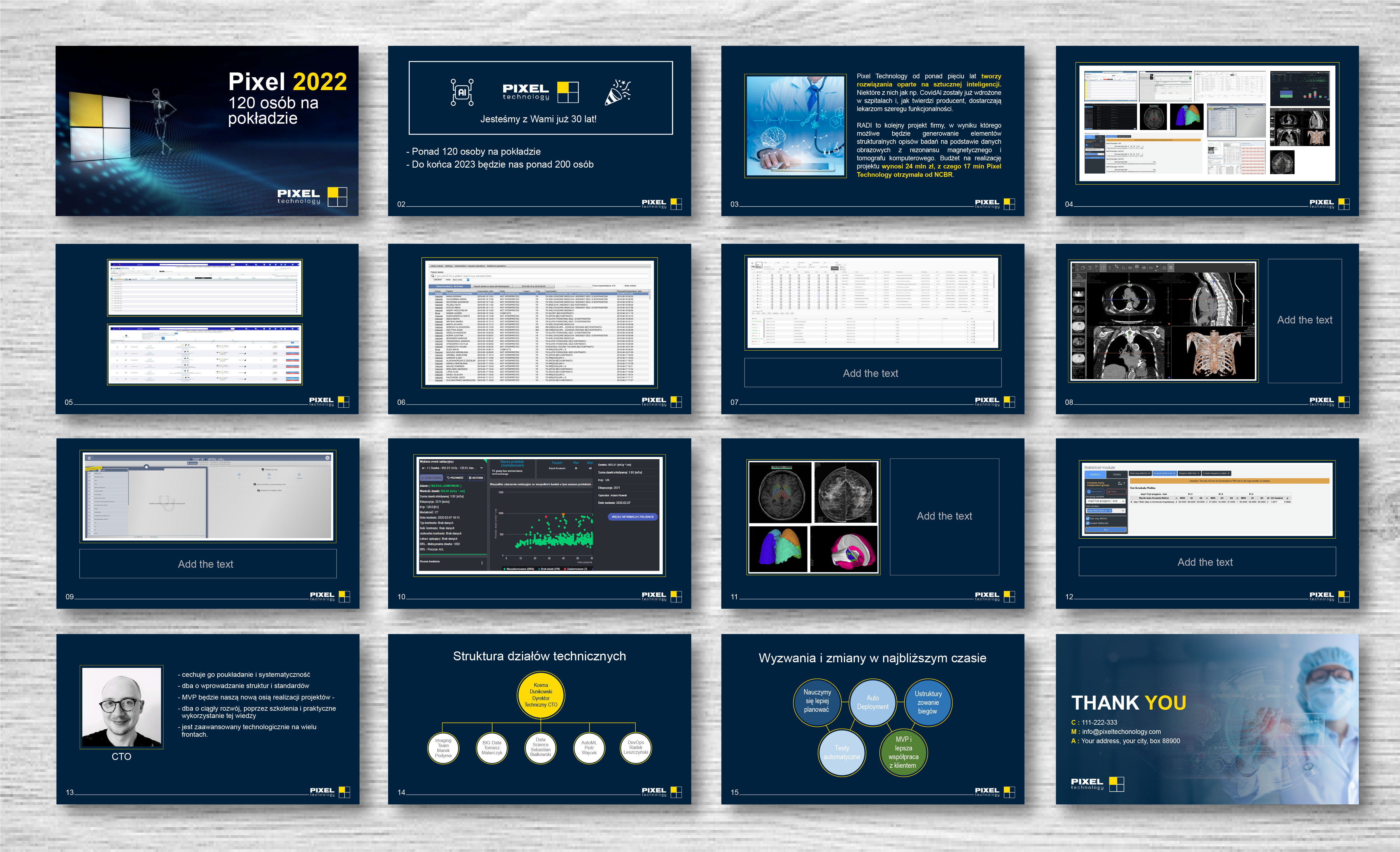 PowerPoint Design by artbitin for Pixel Technology | Design #28855391