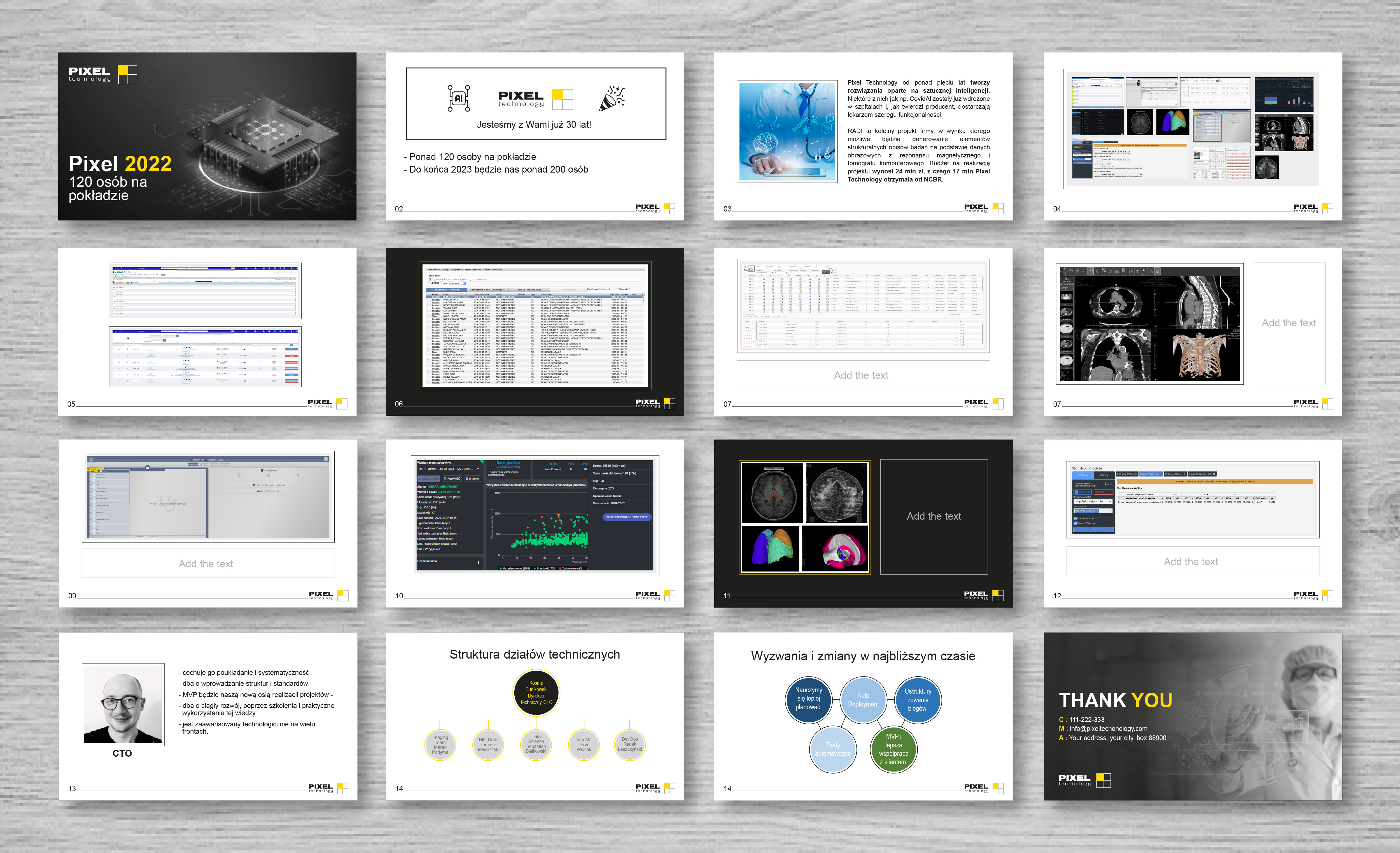 PowerPoint Design by artbitin for Pixel Technology | Design #28855395