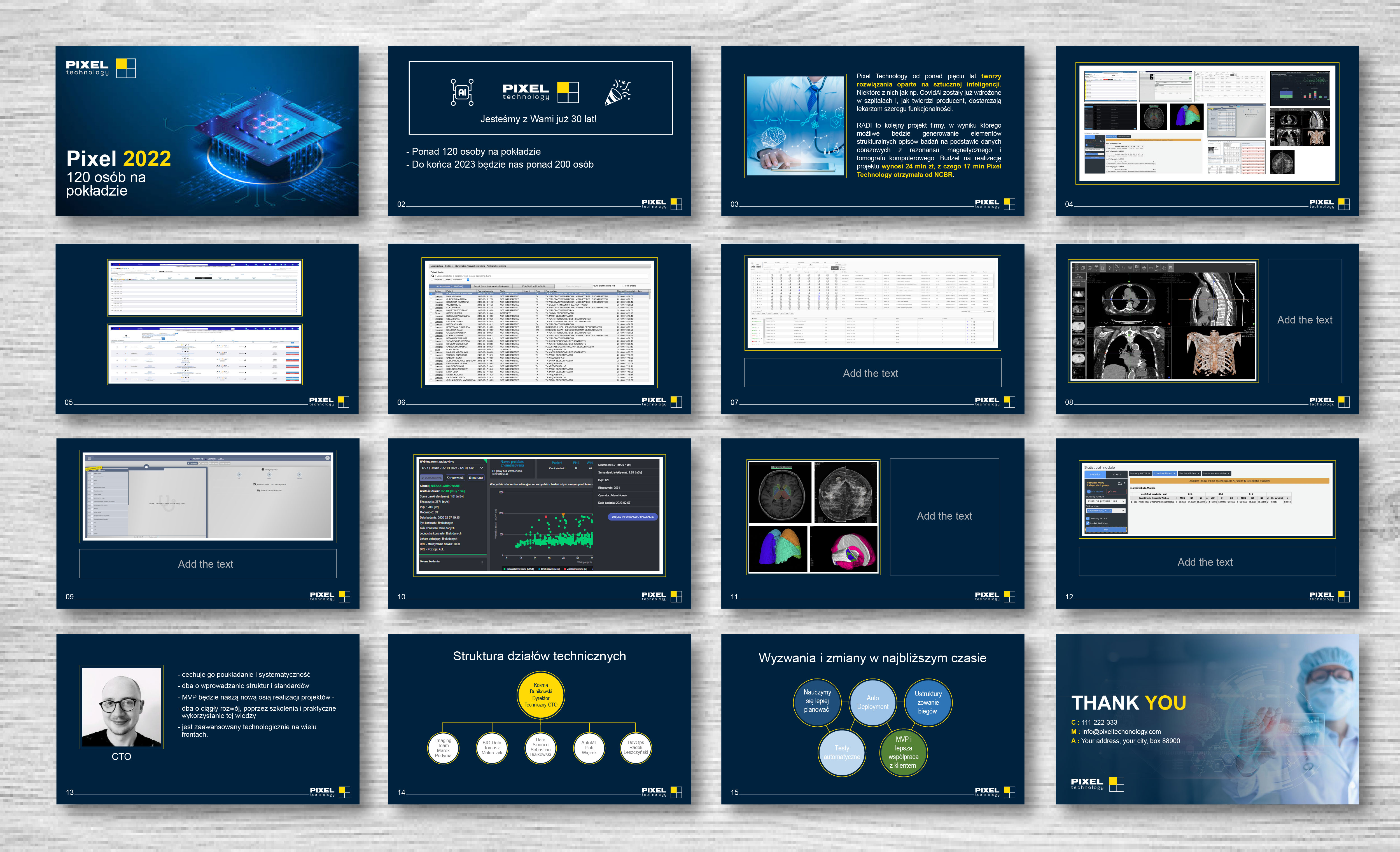 PowerPoint Design by artbitin for Pixel Technology | Design #28855452