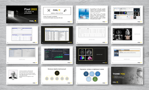 PowerPoint Design by artbitin for Pixel Technology | Design: #28855453