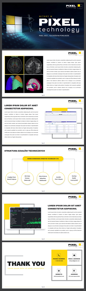 Diseño de PowerPoint por pb para Pixel Technology | Diseño #28857825