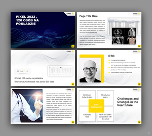 PowerPoint Design by pb for Pixel Technology | Design: #28857828