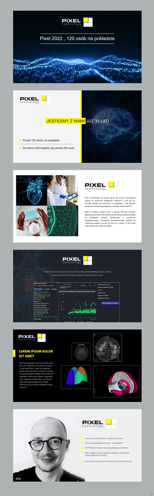 PowerPoint Design by pb for Pixel Technology | Design: #28862774