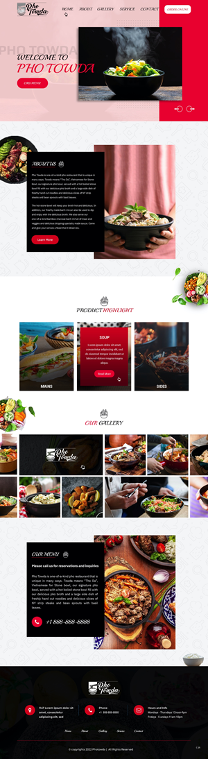 Web Design by pb for this project | Design: #28862756