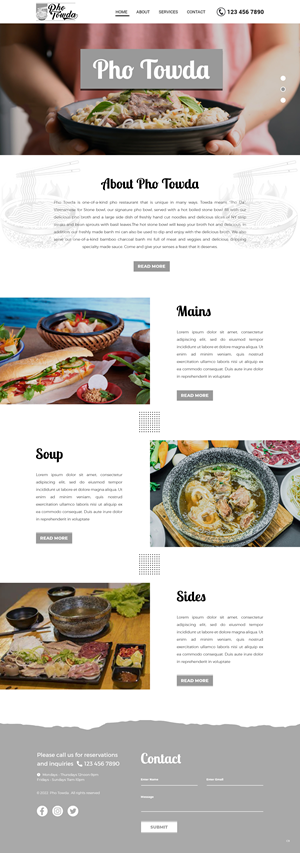 Web Design by pb for this project | Design: #28862757