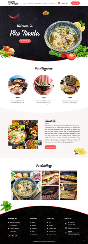Web Design by pb for this project | Design: #28862762