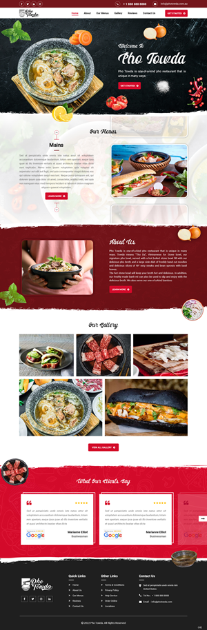 Web Design by pb for this project | Design: #28862763