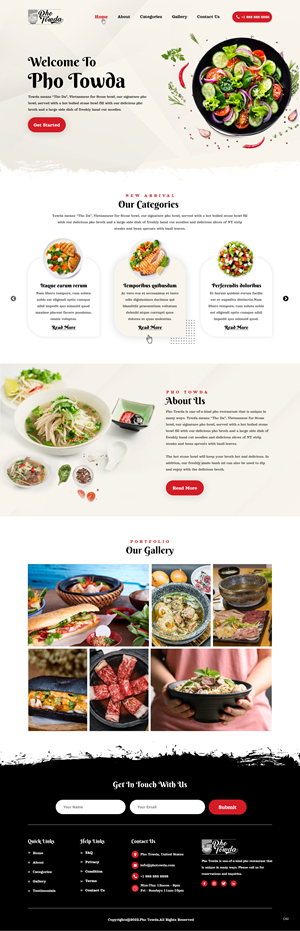 Web Design by pb for this project | Design: #28862766