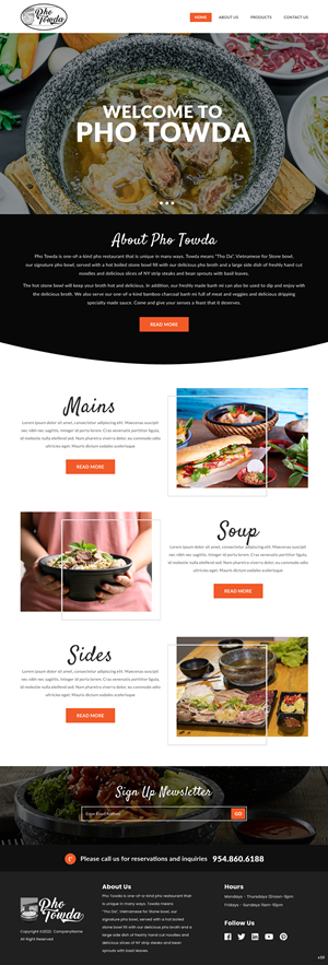 Web Design by pb for this project | Design: #28862768