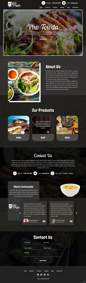 Web Design by pb for this project | Design: #28867764