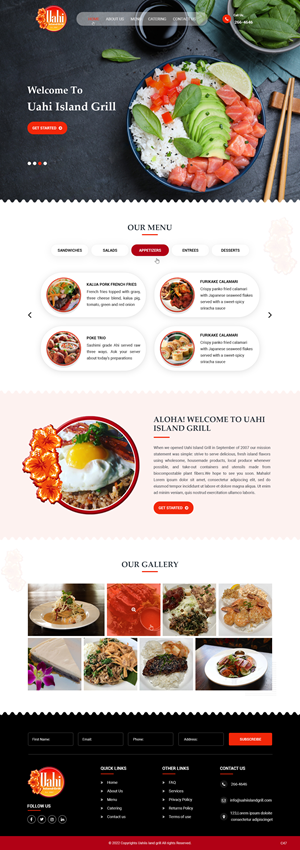 Web Design by pb for this project | Design: #28862792
