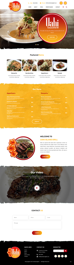 Web Design by pb for this project | Design: #28862794